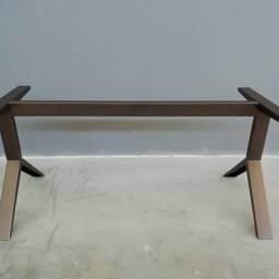 "Modern Metal Dining Table Base - 28"" H X 24"" W 52" - thumbnail 4