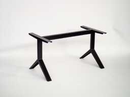 "Modern Metal Dining Table Base - 28"" H X 24"" W 52" - thumbnail 1