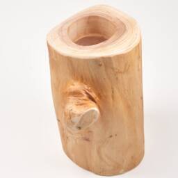 Candle Holder-Tea Light Holder-Wood-Mountain Ash - thumbnail 4