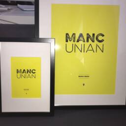 Mancunian Framed Art Print - Manchester Home Decor - thumbnail 3