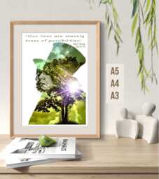 Marc Bolan T.rex - Gicl??e Art Print Poster A5 A4 A3 Music Lover Fan Gift Idea 1970S Glam Rock Wall Decor