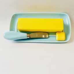 Butter Stick Wall Hanging/ Dopamine Decor/ Maximalist Fake Food/ Food Pop Art/ Sculpture/ Funky Unique Gift - thumbnail 3