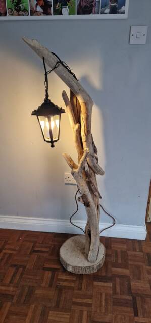 Driftwood Floor Lamp