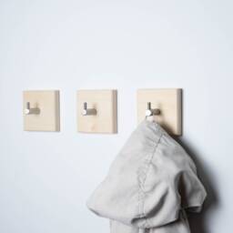 Coat Rail // Different Variants Simply Made Of Solid Wood Handmade - thumbnail 1