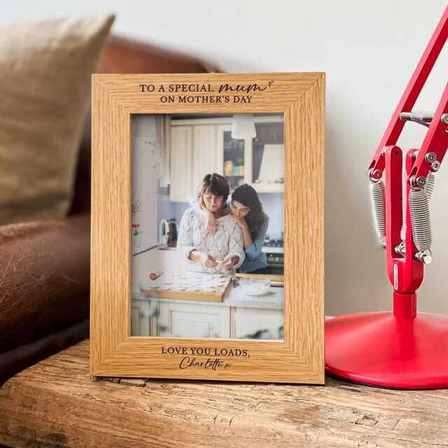 Personalised Gift For Mum - Mother Daughter Photo Frame, & Gift, Friendship Birthday, Christmas Gifts - image 1