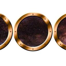Vwaq 3D Space Window Stickers, Spaceship Wall Decals For Kids Rooms, Galaxy - Spw28 - thumbnail 4