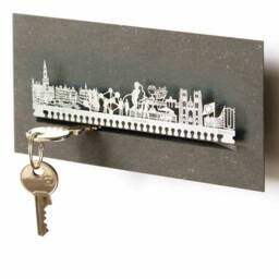 Brussels Souvenir Gift Tube - Iconic Landmarks & Comics Silhouette - Perfect Memorabilia For Tourists Ideal Gift - thumbnail 1