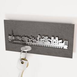Brussels Souvenir Gift Tube - Iconic Landmarks & Comics Silhouette - Perfect Memorabilia For Tourists Ideal Gift - thumbnail 2