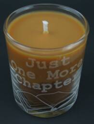 Just One More Chapter Book Lover Cinnamon Chai Mini Candle - thumbnail 1