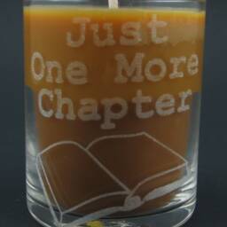Just One More Chapter Book Lover Cinnamon Chai Mini Candle - thumbnail 2