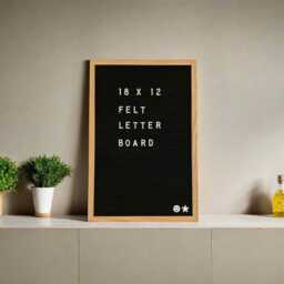 Wooden Letter Board Rustic Frame Message Modern Farmhouse Milestone Baby Shower Decor Wedding Favors Event Planner Menu Display - thumbnail 3