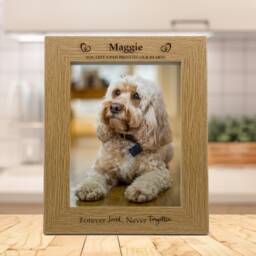 Dog Memorial Photo Frame Keepsake - Cat Personalised Pet For Gift - thumbnail 1