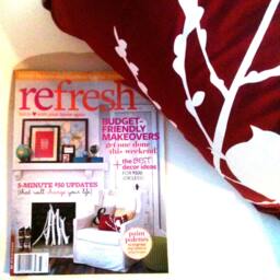 Red Bird On Cherry Blossom Pillow - thumbnail 4