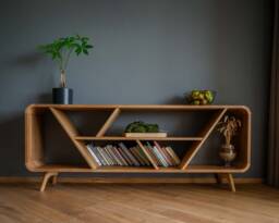 Vinyl Record Storage, Open Sideboard, Turntable Stand, Sideboard With Shelving, Bookcase, Bookshelves, Storage Shelves, Home Unit