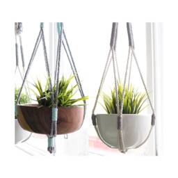 Macrame Plant Hanger, Hanging Planter, Cat-Friendly, No Tasselno Tariffs/Fees To Usa - thumbnail 2