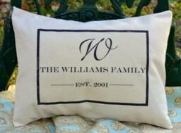 2nd Cotton Anniversary, Wedding Pillow, Mother's Day, Romantic Gift For Her, Bridal Shower Gift, Housewarming, Builder Agent - thumbnail 3