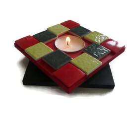 Red, Anthracite Grey & Green - thumbnail 3