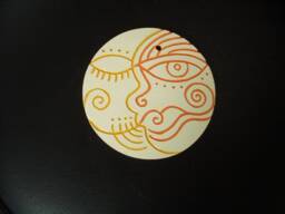 Solil - Ooak Carved Ceramic Wall Art Decor