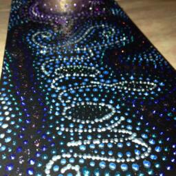Hand-Painted Shalom Candle Holder Mosaic Judaica Art - thumbnail 2