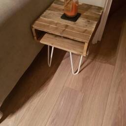 Side Table Upcycled Pallet Wood - thumbnail 3