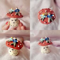 Personalised Little Persons Or Family Keepsafe Handmade Ceramic Figurine. Siblings Family Best Friends Kids Childrens Custom Gift Idea - thumbnail 4