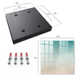 Delicate Gradient Wall Mounted Key Cabinet, Turquoise Box For Home, Minimalist Backgrounds & Patterns - thumbnail 4