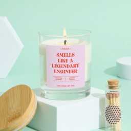 Funny Candle Gift For Engineer Smells Like A Legendary Unique Keepsake Engineering Student Graduation - thumbnail 2