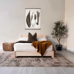 Model 04 - Low Wooden Bed - thumbnail 3