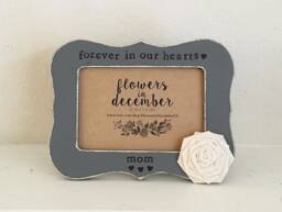 Personalized Mom Memorial Picture Frame in Loving Memory Gift - thumbnail 1