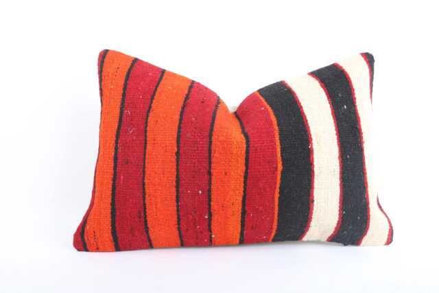 16x24 Turkish Kilim Pillow Cover Vintage Wool Home Decor - image 1