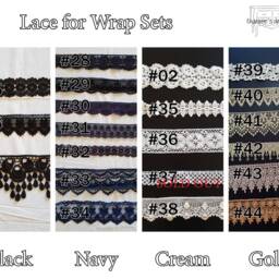 Lace Trim Baby Wrap Set - White Or Cream Pillowcase & Shawl Custom - thumbnail 4