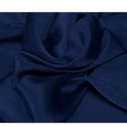 Navy Blue Charmeuse Satin Pillowcase, Silky Smooth, Hair Protection