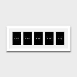 "Multi Photo Picture Frame - Holds 5 6""x4" - thumbnail 1