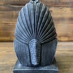 Stone Garden Egyptian Medium Highlighted Head Tutankhamen Statue Ornament - thumbnail 3