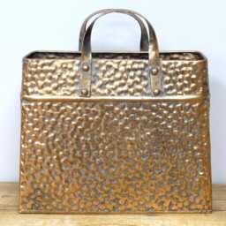 Golden Handbag Style Planter - thumbnail 4