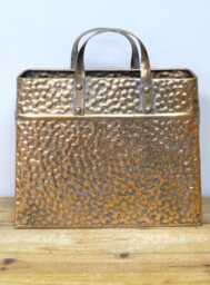 Golden Handbag Style Planter - thumbnail 2