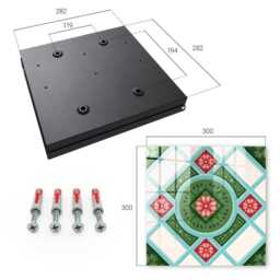 Floral Geometry Key Cabinet For Home, Green Box Geometric Backgrounds & Patterns, Lovers Of Modern Elegant Designs - thumbnail 4