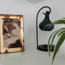 Lady Lilith Wood Wall Art Dante Gabriel Rossetti, Gold Gilding - thumbnail 3