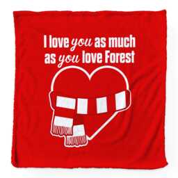 Love You As Much Forest - Luxury Fleece Blanket 150cm X Made in England