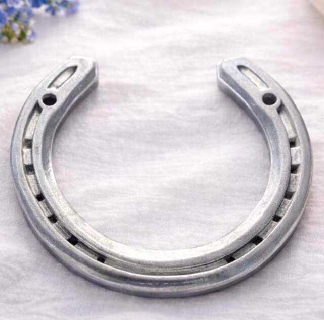 Lucky Silver Horseshoe - Real Used Good Luck Charm Wedding, Anniversary & New Home Gift, Keepsake - image 1