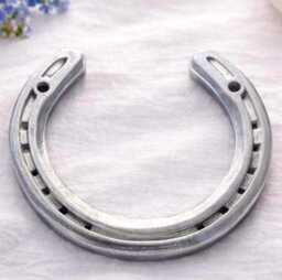 Lucky Silver Horseshoe - Real Used Good Luck Charm Wedding, Anniversary & New Home Gift, Keepsake - thumbnail 1