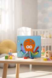 Felt Quiet Book Montessori Busy Board For Toddlers - thumbnail 1
