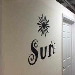 Tanning Salon Decor, Sun Gym Wall Decal, Summer Home Decor - thumbnail 3