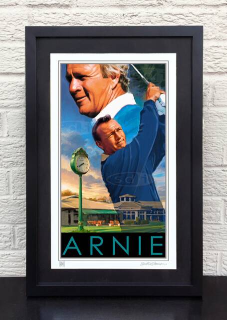 Arnold Palmer At Bay Hill Golf Art Golf Gift Sports Poster Print Painting - image 1