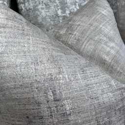 Luxury Sofa Bed Cushion Cover, Modern Natural Beige Pillow Cover With Purple Shade - Double Sided Handmade in UK Contemporary Home Decor - thumbnail 2