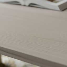 Scandinavian Wood Desk - Handmade Writing Office Table Minimalist Home Furniture - thumbnail 3