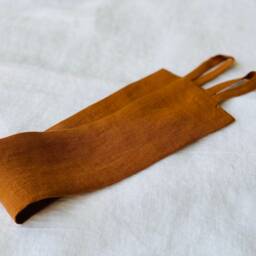 Linen Curtain Tie Backs, Softened Fabric Holders, Set Of 2 - thumbnail 3