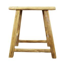 Rustic Plant Stool - Bathroom Large Varnished - thumbnail 3