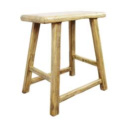 Rustic Plant Stool - Bathroom Large Varnished - thumbnail 4