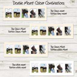 Horse Photo Frame Word Name Special Gift 26A By Photos in A Word - thumbnail 2